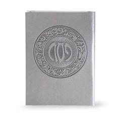 Haggadah for Pesach – Imitation leather - Silver - Ashkenaz
