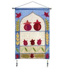 Wall Hanging - Pomegranates and Wheat