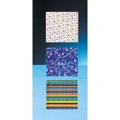 Chanukah Gift Wrap Rolls, 30 Sq. Ft. - 3 Assorted Styles
