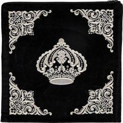Four Corner Design with Crown Velvet Bag #182