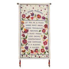 Wall Hanging - House Blessing - White (English)