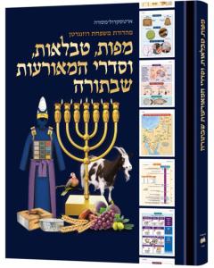 The Book of Torah Timelines, Charts and Maps -  Hebrew Edition H/C