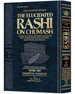 Schottenstein Edition The Elucidated Rashi on Chumash -  Bamidbar volume 1: Bamidbar – Korach