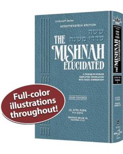 Schottenstein Edition Mishnah Elucidated Tohoros Vol. 5 Full color volume - Tractates: Tohoros / Mikvaos