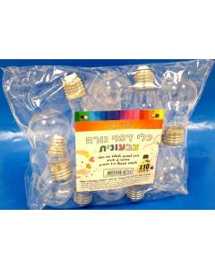10 Bulb-Like Vessels To Fill Up With A 9 Cm Thread
