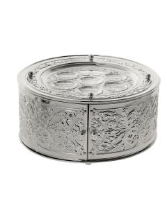 Three Tier Seder Plate - Silver Plated