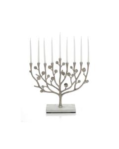 Botanical Leaf Menorah - Michael Aram Collection - Nickel