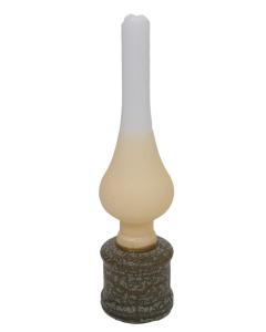 Havdalah Candle Lamp Style White & Peach
