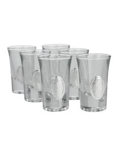 Set Of 6 Silver Cups