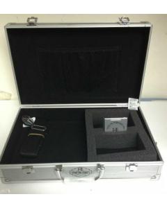 Metal Tallis and Teffillin Suitcase, with Carrying Strap, Mirror, and Compass