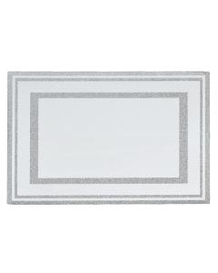 Mirror Tray With Broken Stones 10.6" x 7.8"