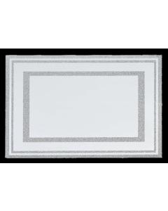 Mirror Tray With Broken Stones 16.5" x11.8"