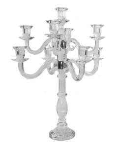 9 Branch Crystal Candelabra
