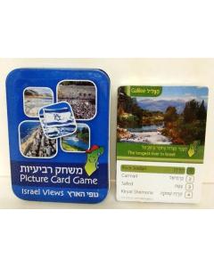 Picture Card Game in a Tin Box - Israel Views