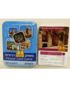 Picture Card Game in a Tin Box - Jerusalem