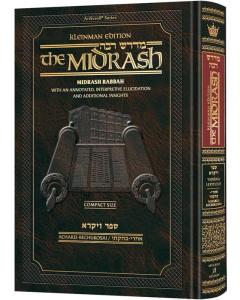 Compact Size Midrash Rabbah: Vayikra Vol 2 Parshiyos Acharei - Bechukosai (Kleinman Edition)