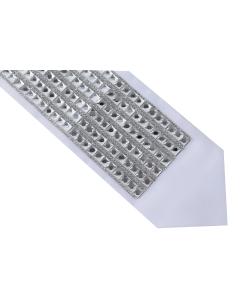 Atarah with Crystals and Silver Square Stones 3.75"