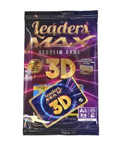4 Pack Leader Max Cards 3-D