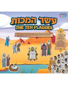 Story Table Activity Board, The Ten Plagues-NEW (GM-STTP)