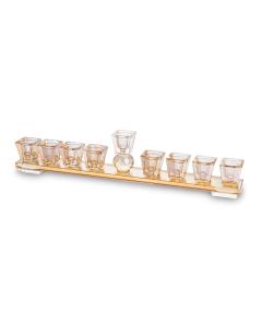 Crystal Elegant Menorah