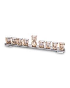 Crystal Elegant Menorah