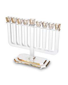 Crystal Elegant Menorah