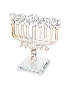 Crystal Elegant Hanukkiah