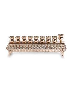 Flip Top Metal Menorah