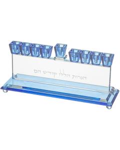 Crystal Elegant Menorah
