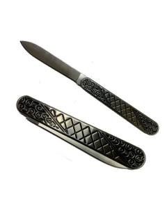 Folding Knife Nickel 35 cm "decorations" Non Serrated