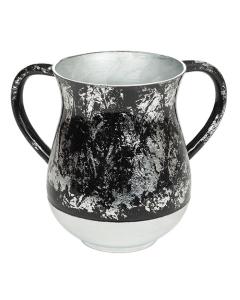 Aluminium Washing Cup - Black and Silver