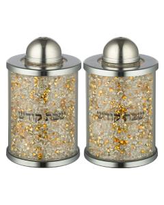 Crystal Salt & Pepper Holders