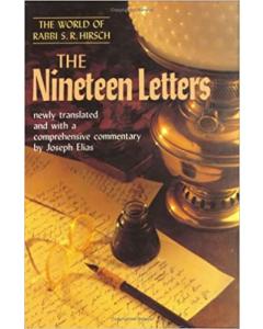 Nineteen Letters - Samson Raphael Hirsch
