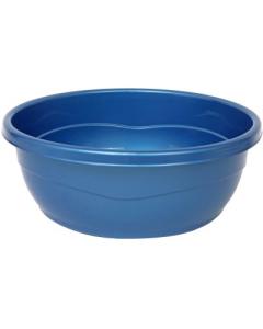 Plastic Washing Bowl Metallic Blue