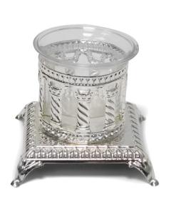 Salt Holder Royal Palace Design Silver Plated Single