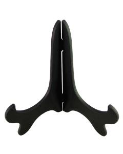 Plastic Easel Stand Black 9" For Plates and Boards