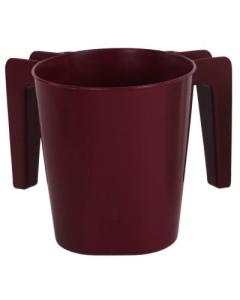 Plastic Washing Cup Claret