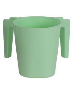 Plastic Washing Cup Pastel Green