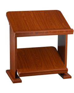 Mahogany Table Top Shtender 15"H - 2 Levels - Assembled