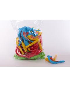 Round Neon Colored Toy Shofar  - Single