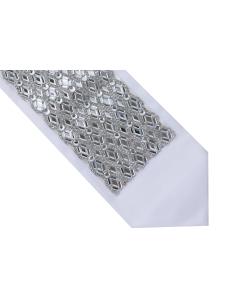 Atarah with Crystals and Silver Stones Diamond Shaped