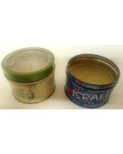 Candle in Tin I Love Israel