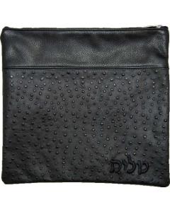 Leather Tallis and Tefillin Bag 610 OSTRICH