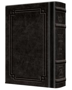 Signature Leather Sid. Tif. Yaakov Pkt Sef. Charcoal Black