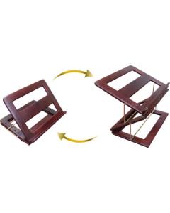 Siddur Stand - The Sit-or-Stand Shtender - Dark Brown Finish