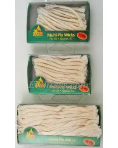 Multi-Ply Wicks for Oil