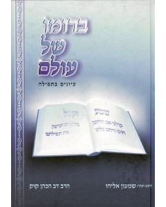 Berumo Shel Olam Tfila Dov Kuk- Halacha