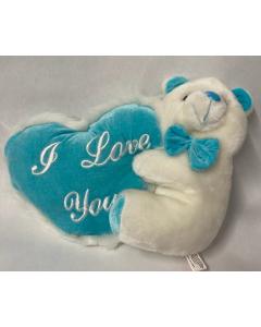I Love You Teddy Bear Pillow