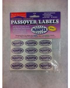 KOSHER LABELS PASSOVER