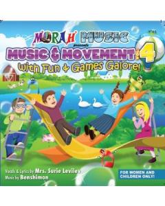 Morah Music CD Music and Movement 4
